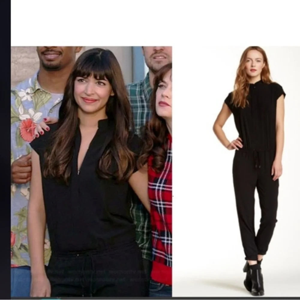 Vince black jumpsuit. Size 10.